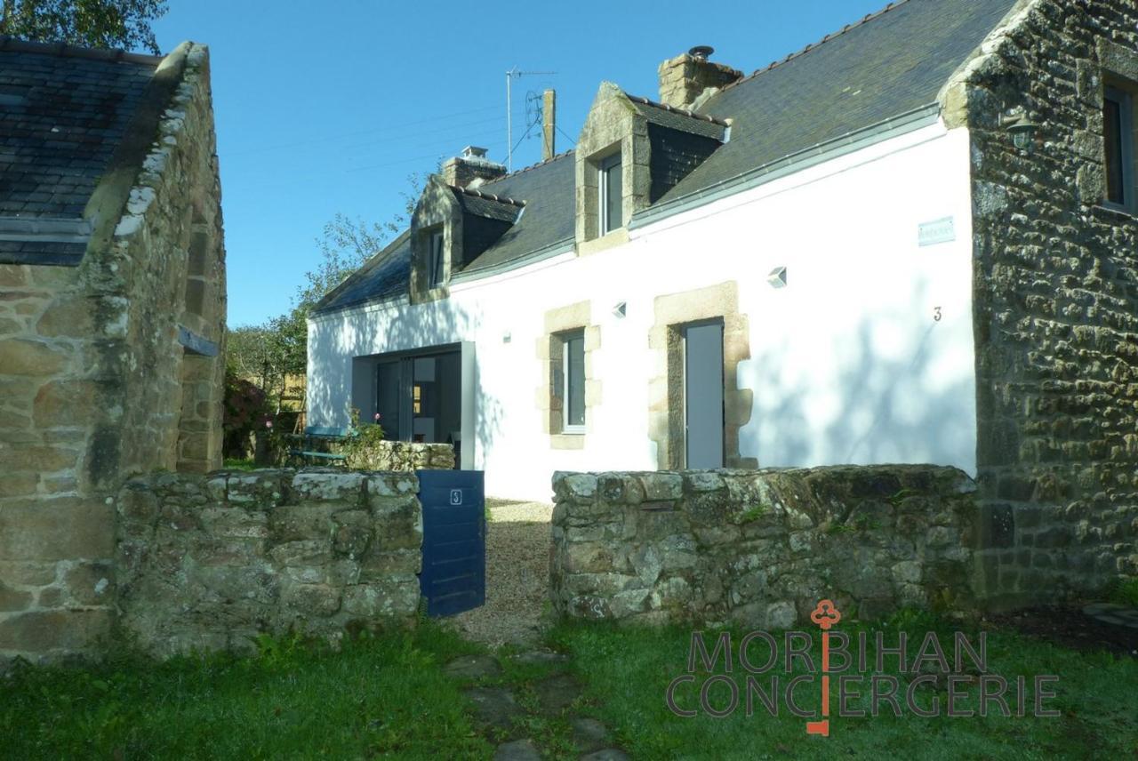 Belle Longere En Campagne A Larmor Baden别墅 外观 照片